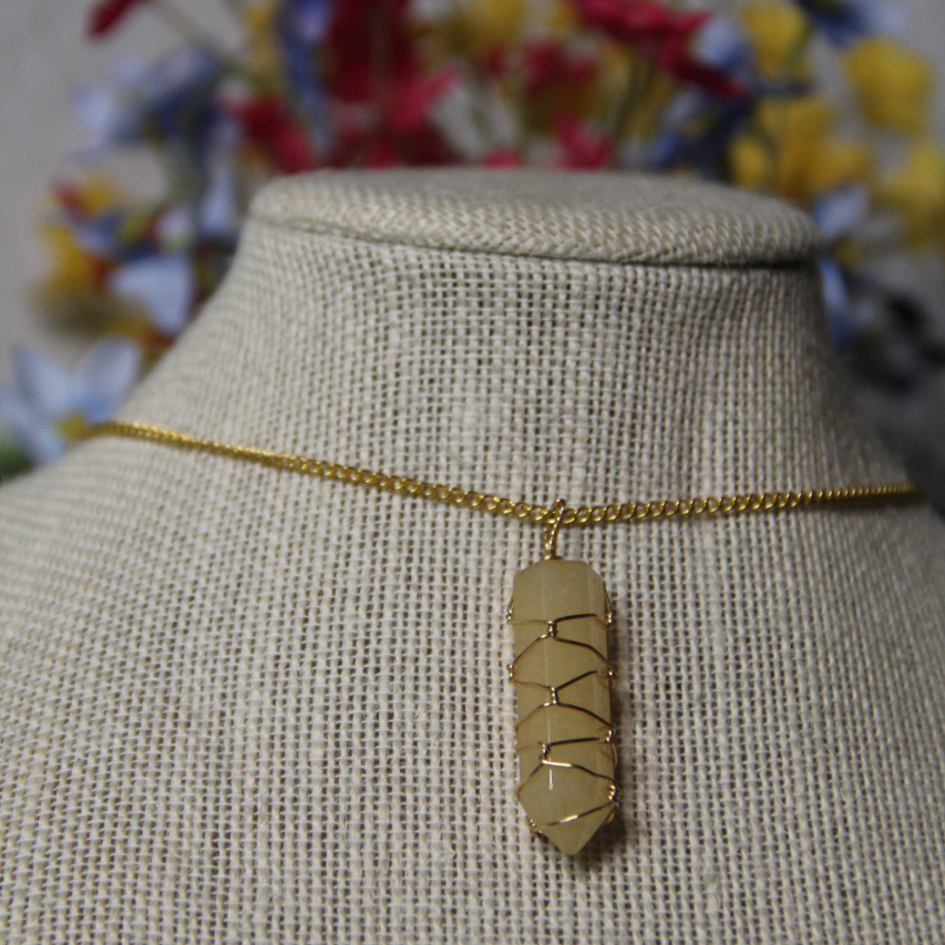 Crystal Point Healing Pendant Necklaces