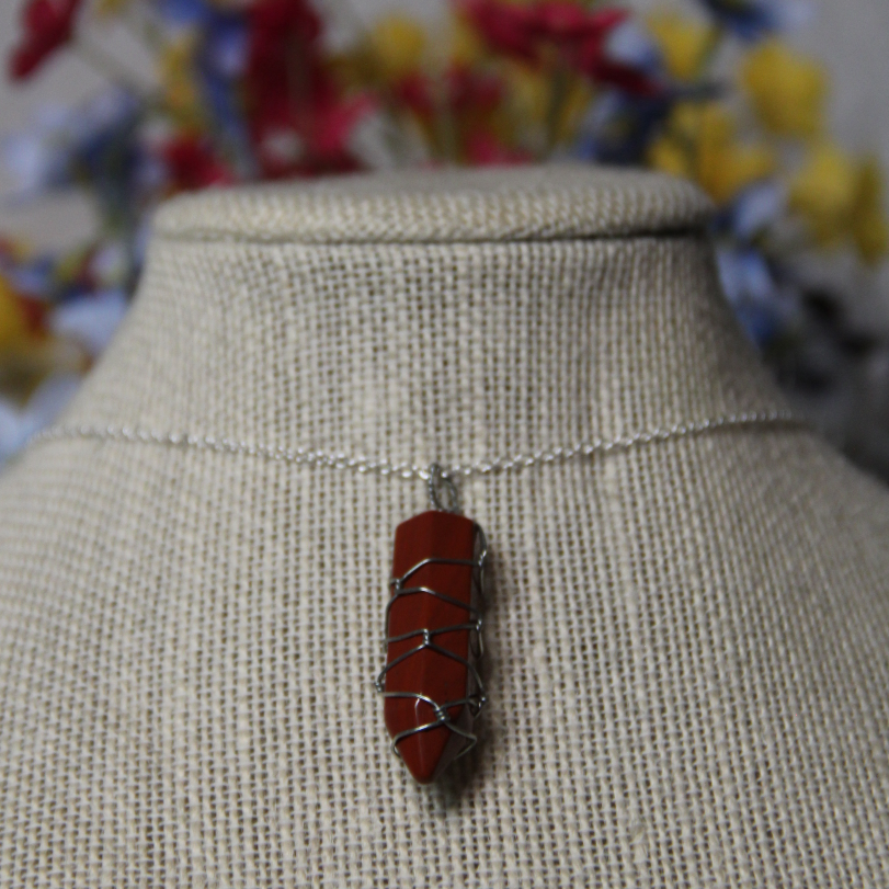 Crystal Point Healing Pendant Necklaces