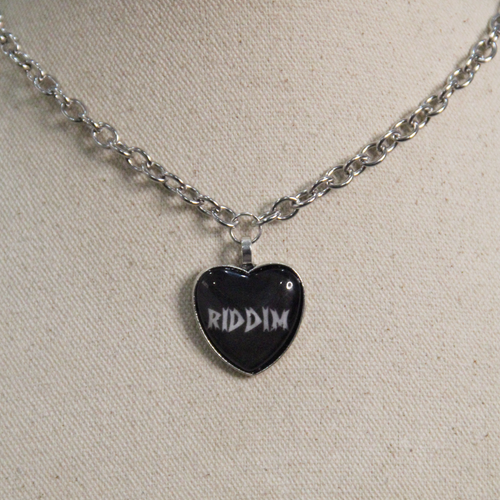 Black Riddim Resin Pendants