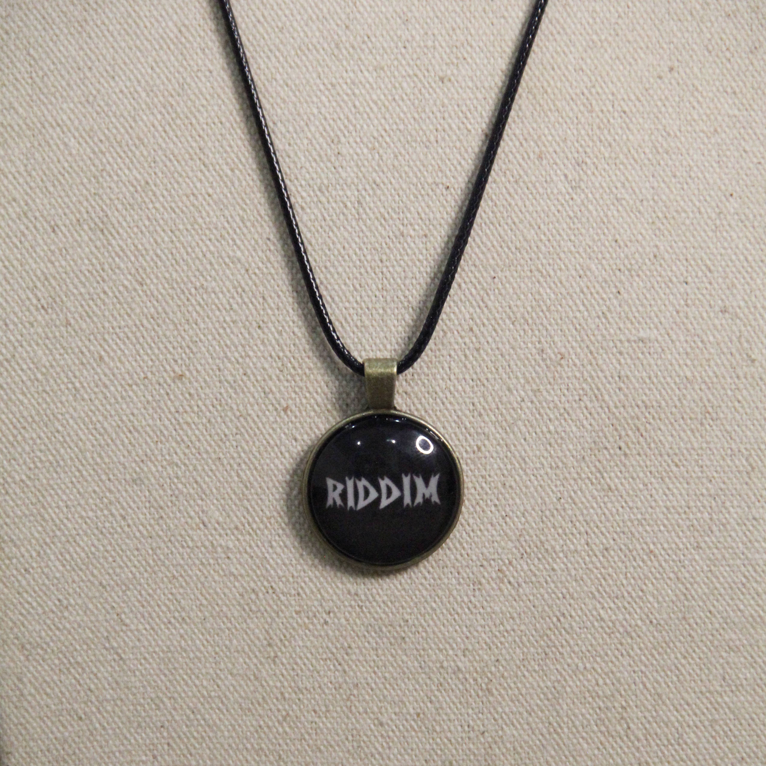 Black Riddim Resin Pendants
