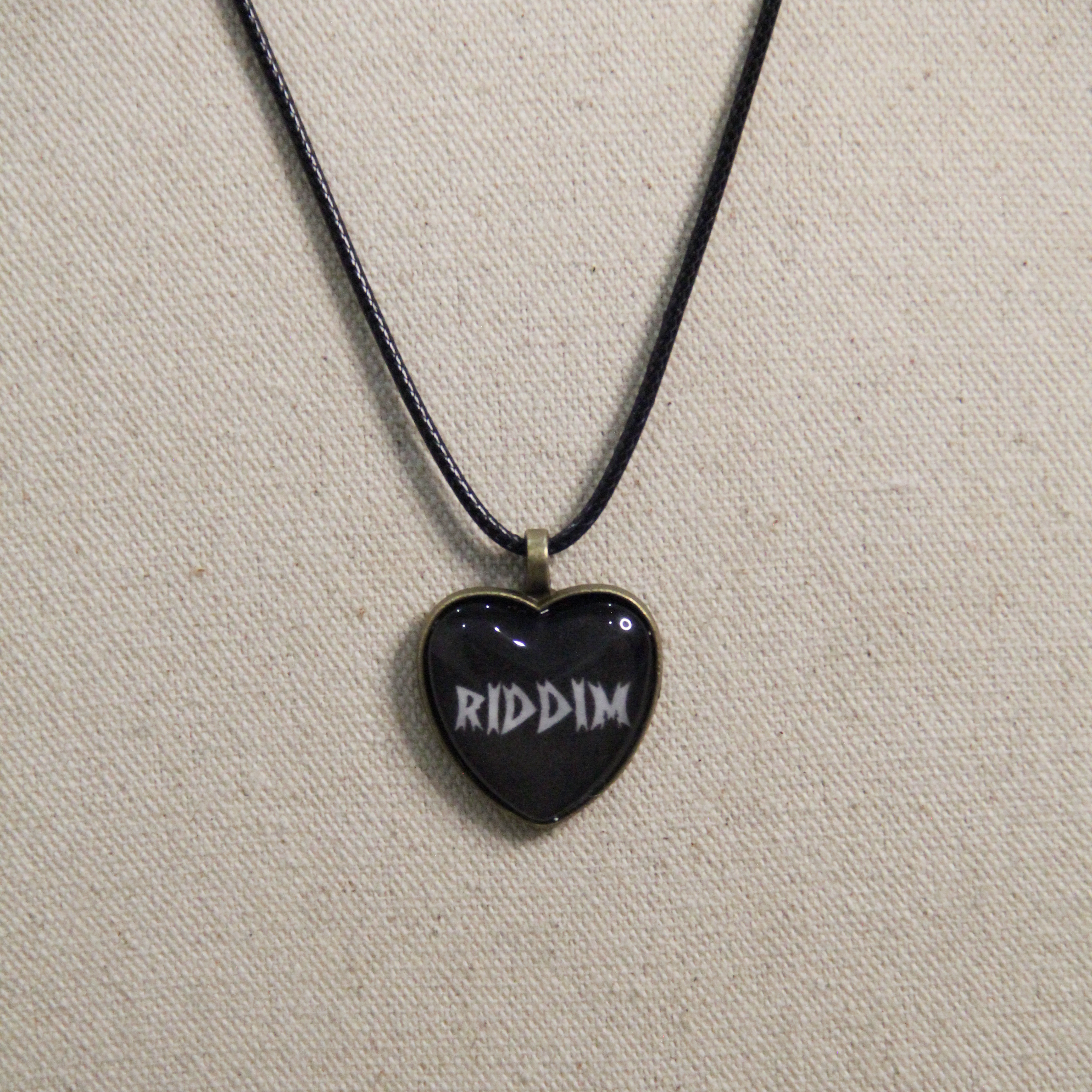 Black Riddim Resin Pendants