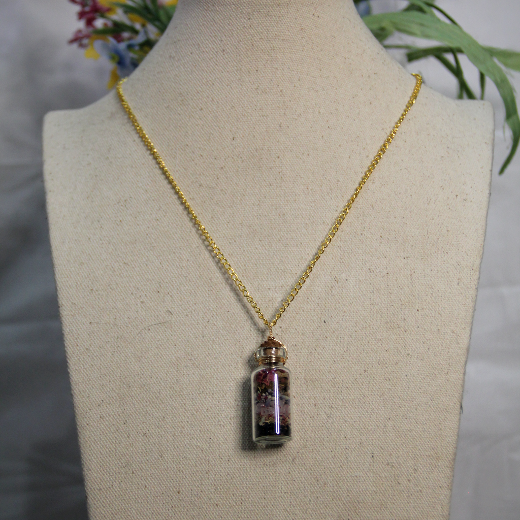 Self-Love Spell Jar Pendant (SMALL)
