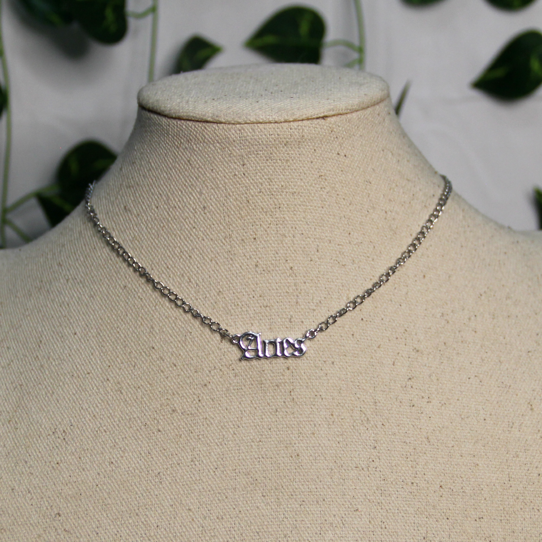 Celestial Charm Zodiac Choker Necklaces