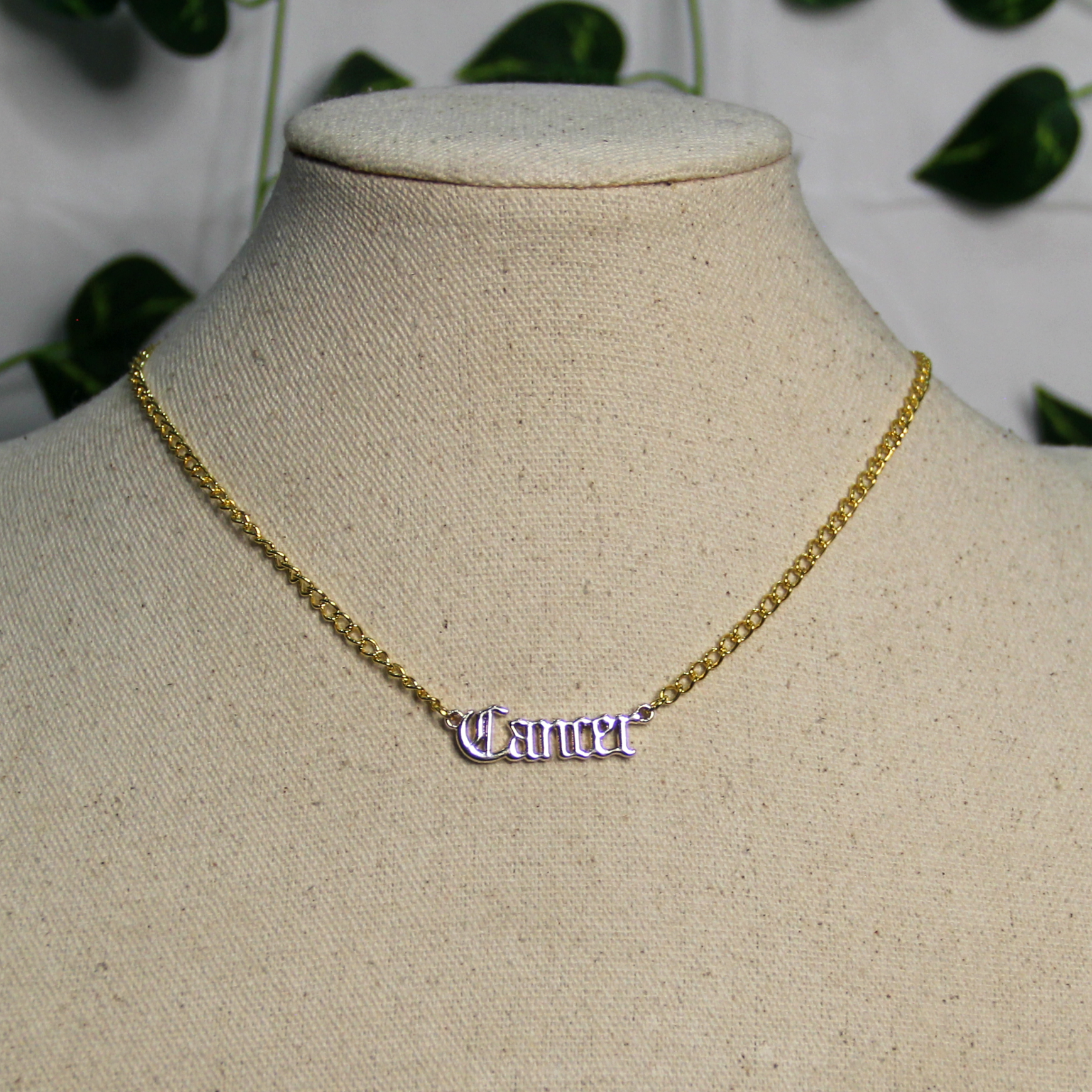 Celestial Charm Zodiac Choker Necklaces