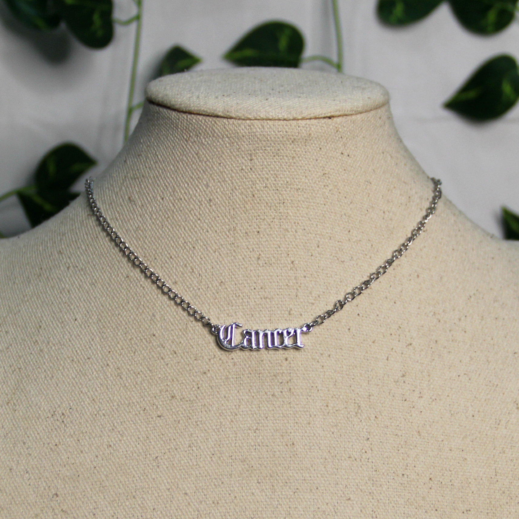 Celestial Charm Zodiac Choker Necklaces