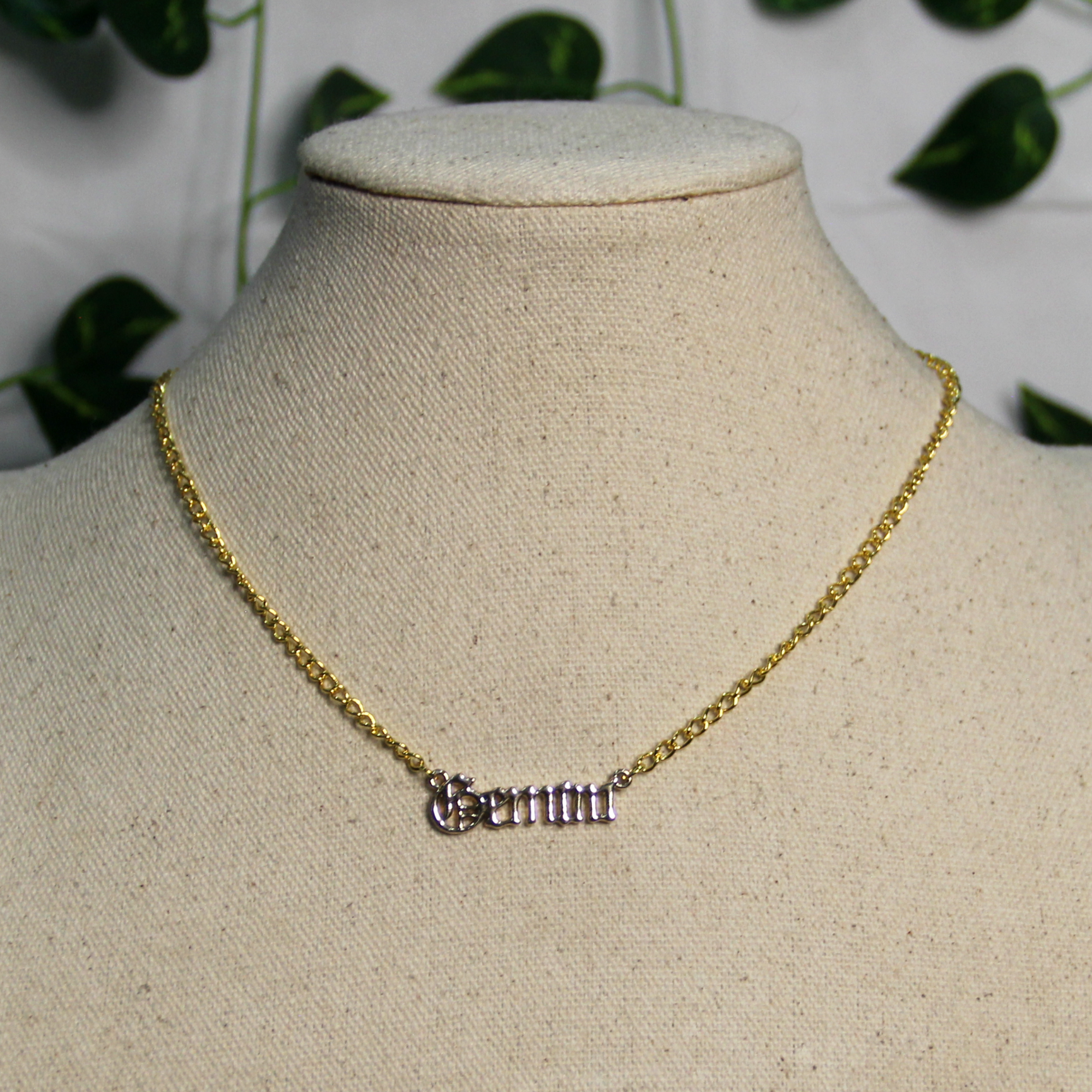 Celestial Charm Zodiac Choker Necklaces