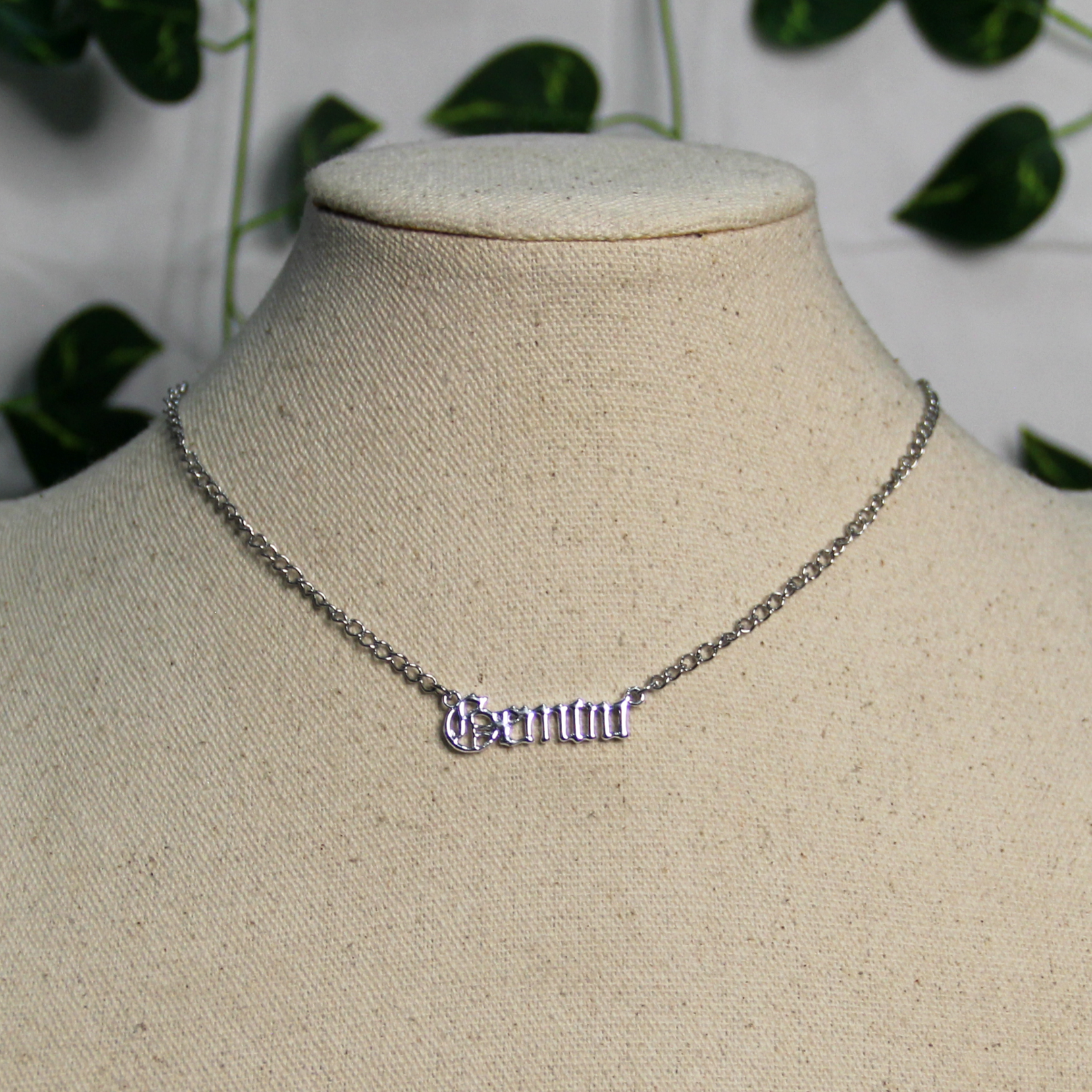 Celestial Charm Zodiac Choker Necklaces