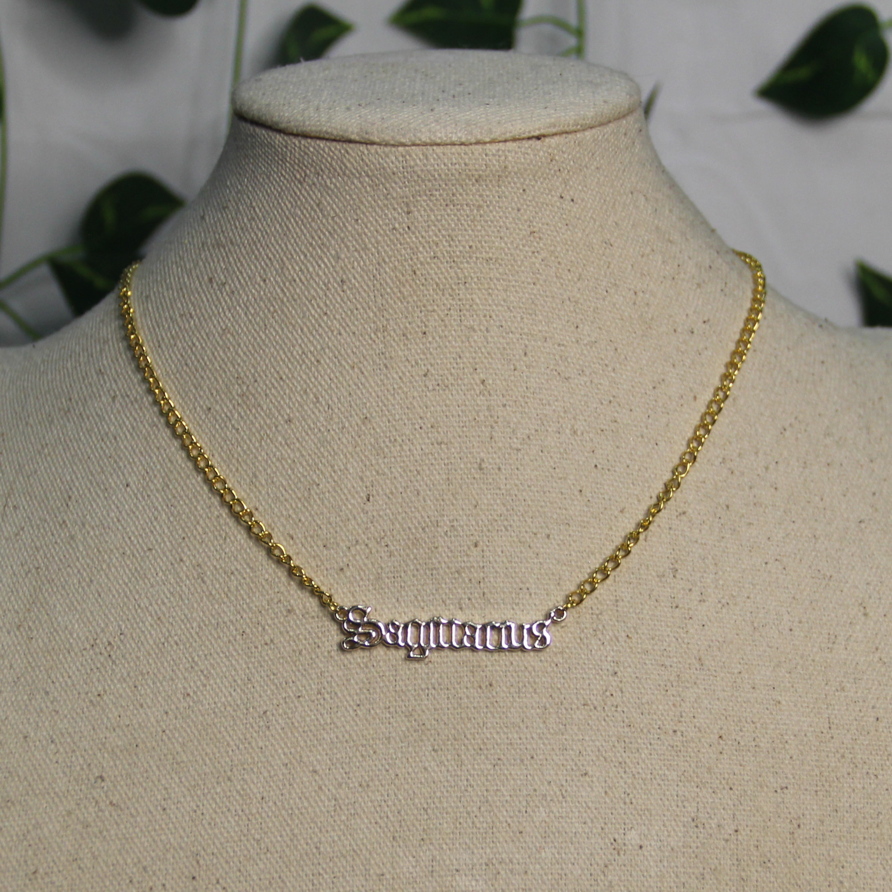 Celestial Charm Zodiac Choker Necklaces