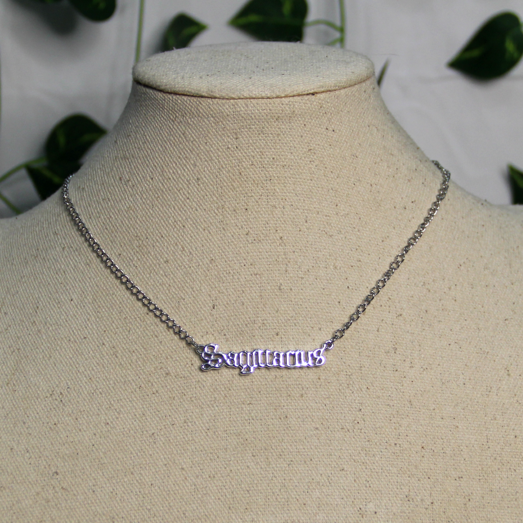 Celestial Charm Zodiac Choker Necklaces