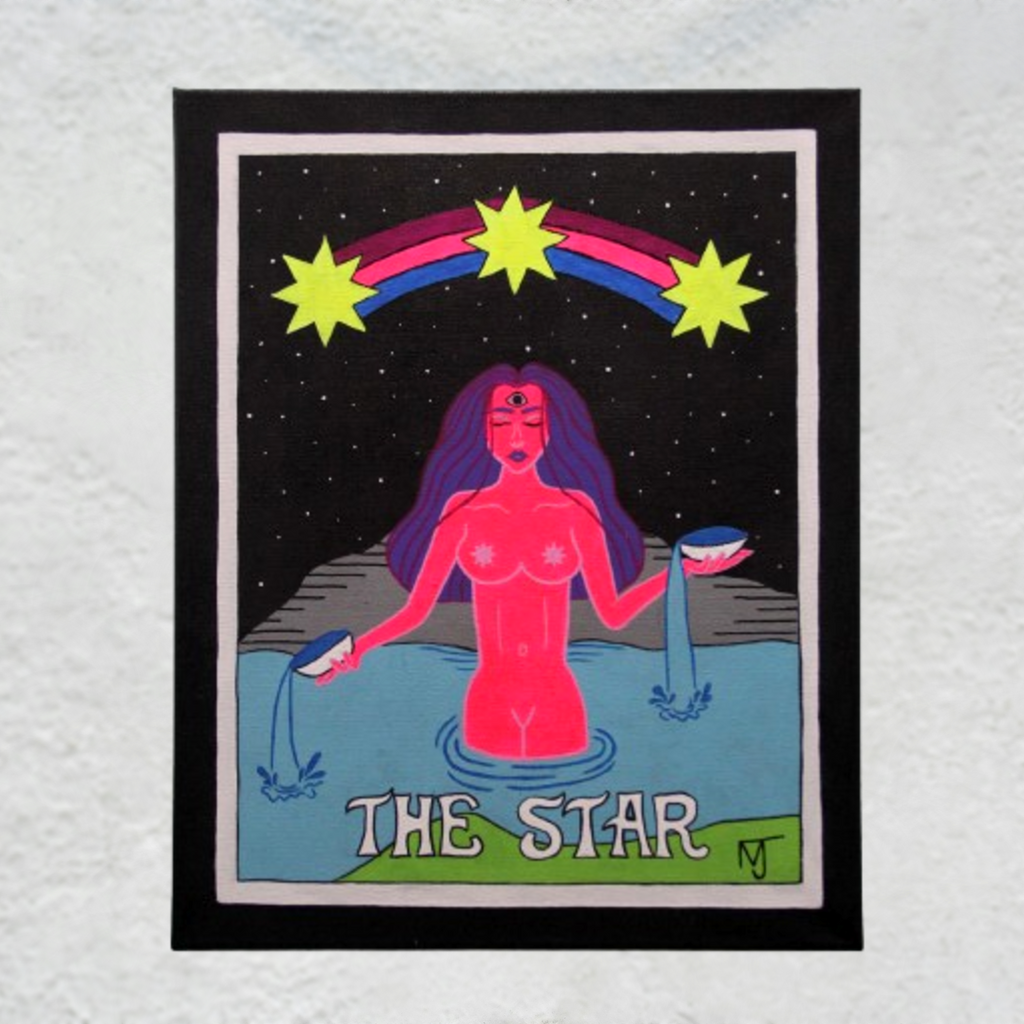 Tarot Painting Series: XVII The Star