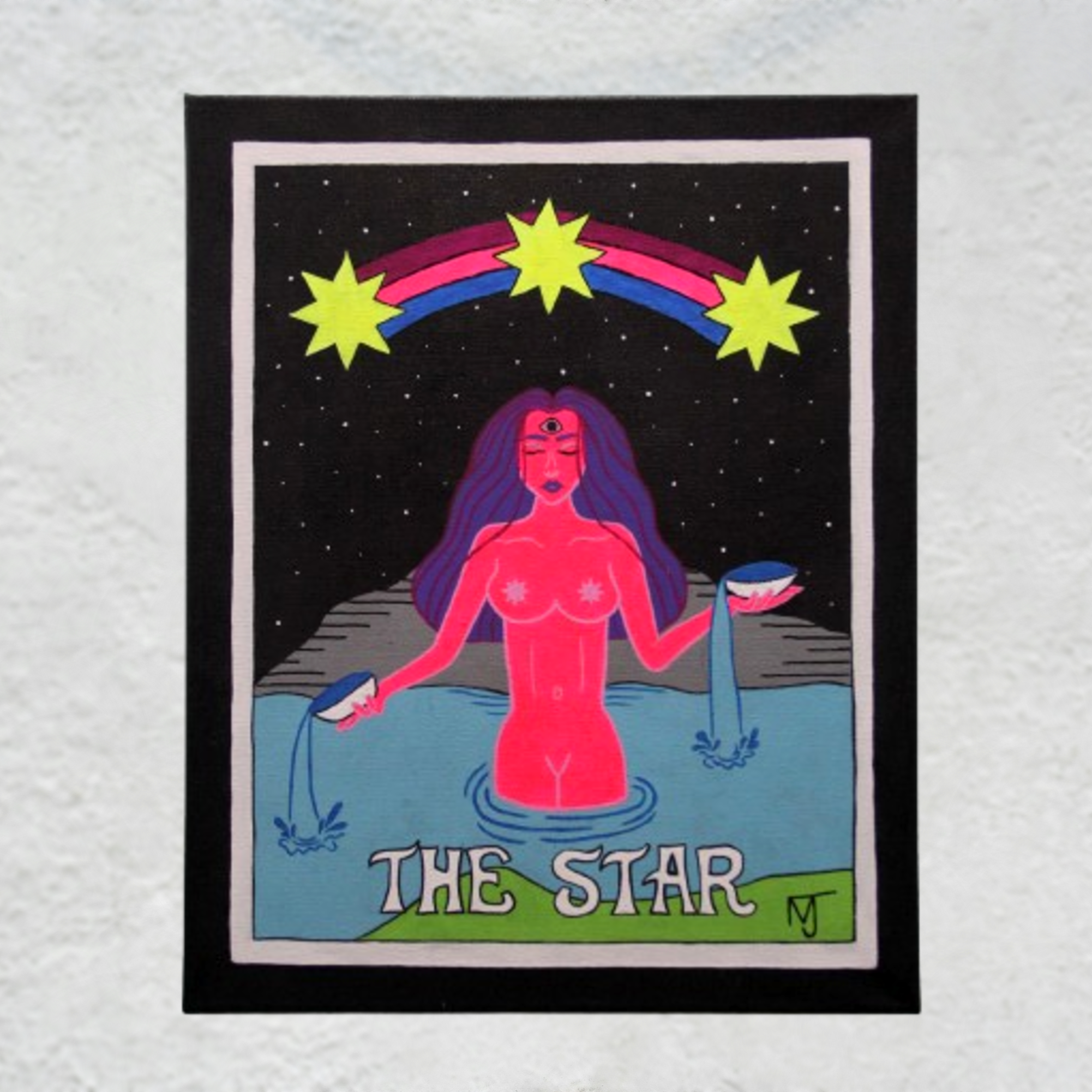Tarot Painting Series: XVII The Star