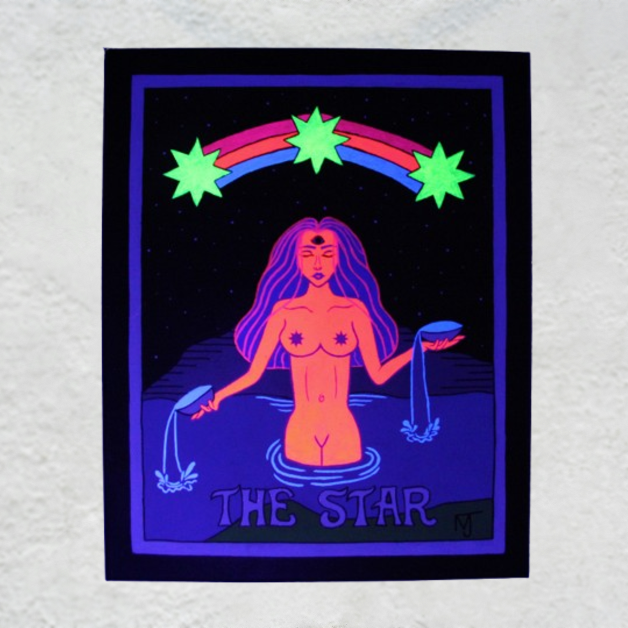 Tarot Painting Series: XVII The Star